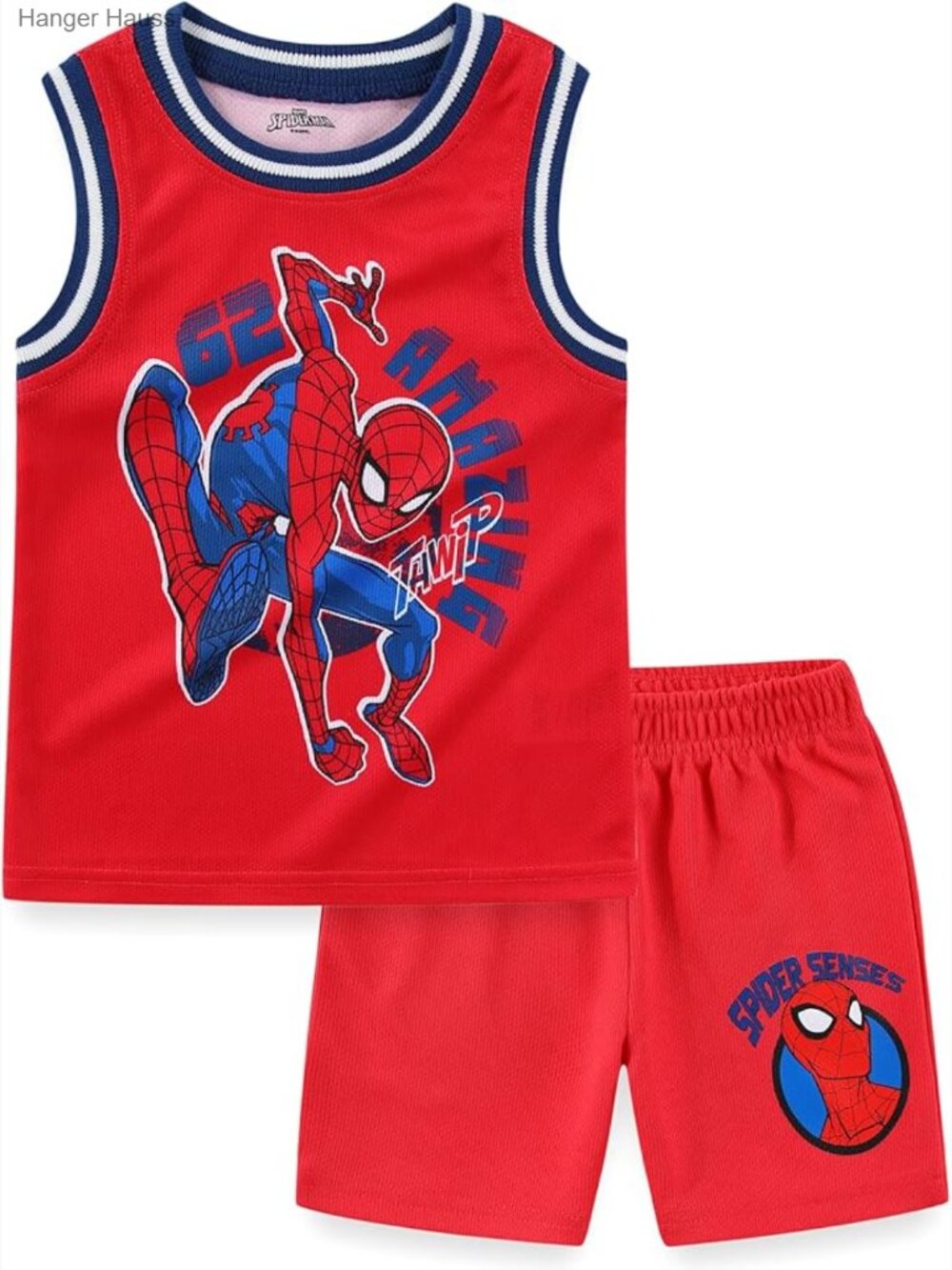 Spider-Man Tank Top and Mesh Short Set for Toddler and Big Kids